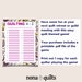Printable Game for Quilters, Quilt Retreat Activity, Quilt Guild Party ...