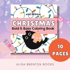 Christmas Coloring Pages: 10 Fun & Simple Designs (PDF Download)