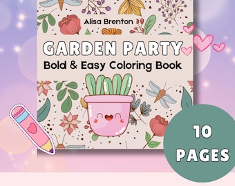 Disegni da colorare per il giardino: 10 semplici e divertenti disegni (scarica PDF)