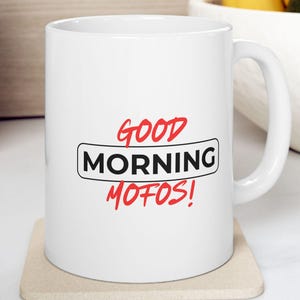 Funny Morning Coffee Mug - Perfect Gift for Coffee Lovers, Office Humor, Home Kitchen Decor, Unique Ceramic Drinkware