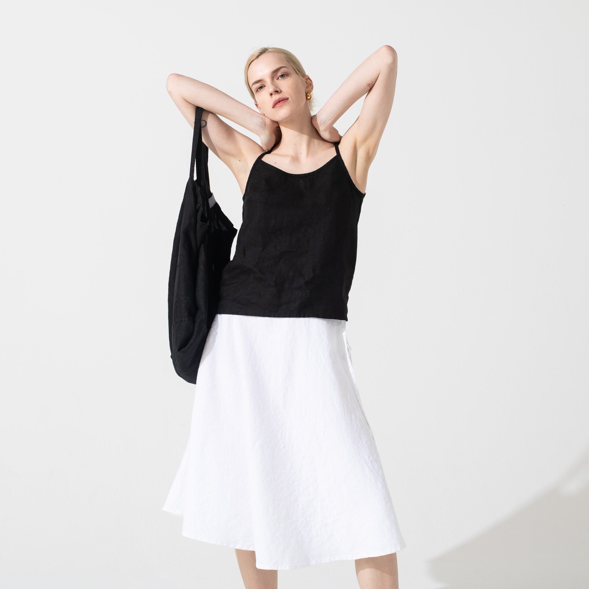 Linen Wrap Skirt - Etsy Canada