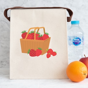 Jute Lunch Bag Love miraculous Food