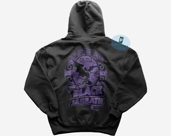 Black sabbath hotsell zip hoodie