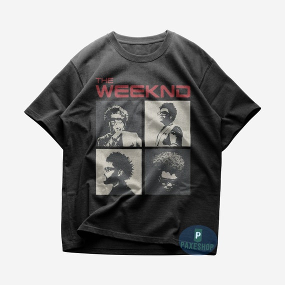 The Weeknd T-shirt Hip-hop Music Shirt Starboy After Hours Album the Weeknd  Merch Cotton Tee 