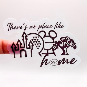 Magical Vacation Club Member Home Sticker Clear Background - Vacation Club Sticker, Waterproof Sticker, Vacation Club decal