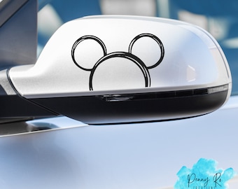 Magical Mouse Car Decal, Bumper Sticker, Waterproof Decal, Water bottle Decal, Weatherproof