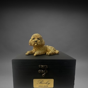 Urna de cachorro personalizada IPet Memorial Box IUrna de cachorro personalizada I Caixa de cachorro memorial