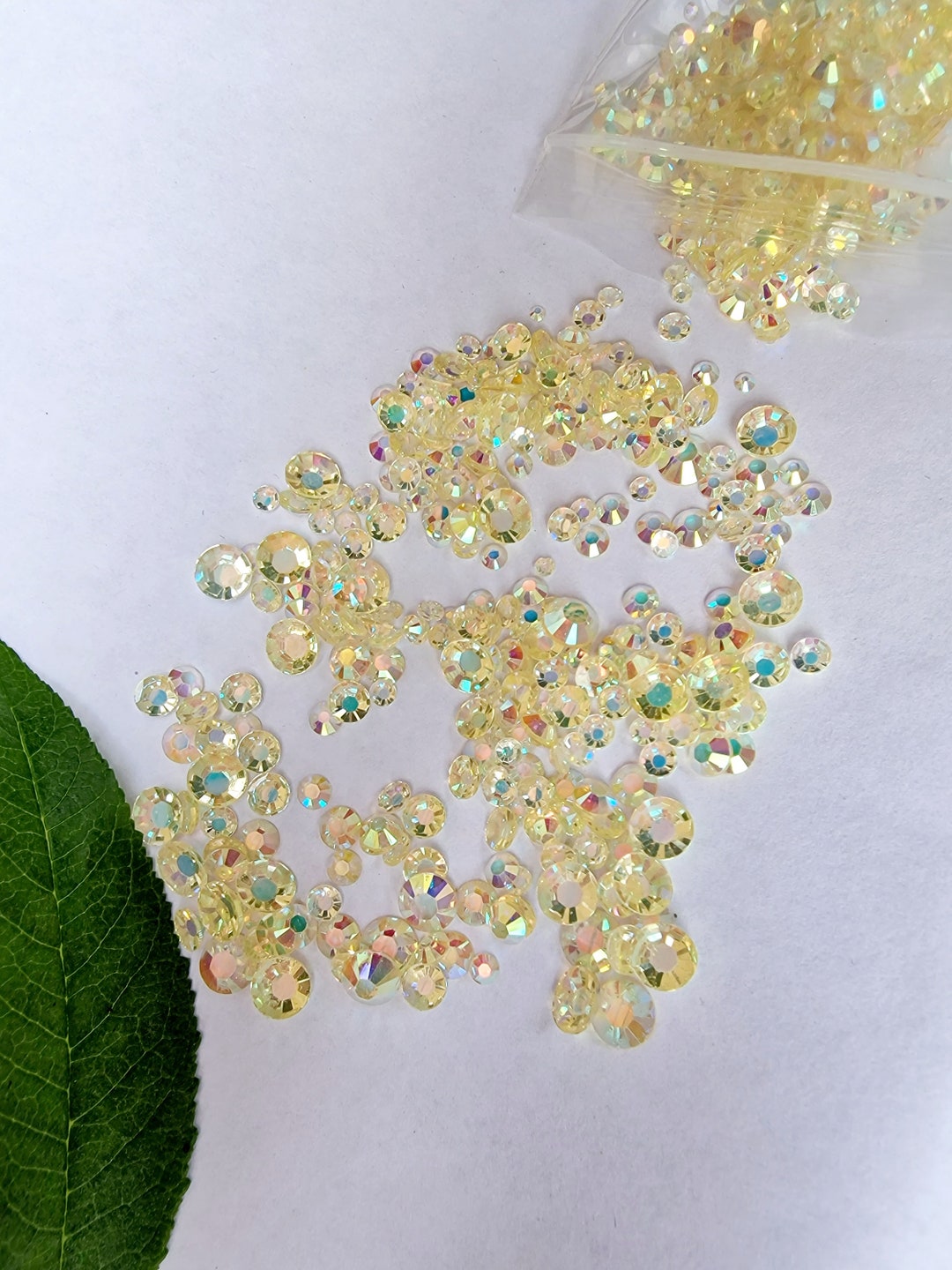 Mixed Jelly Rhinestones Flat and Half Pearls Bundle 6 Colours - Etsy