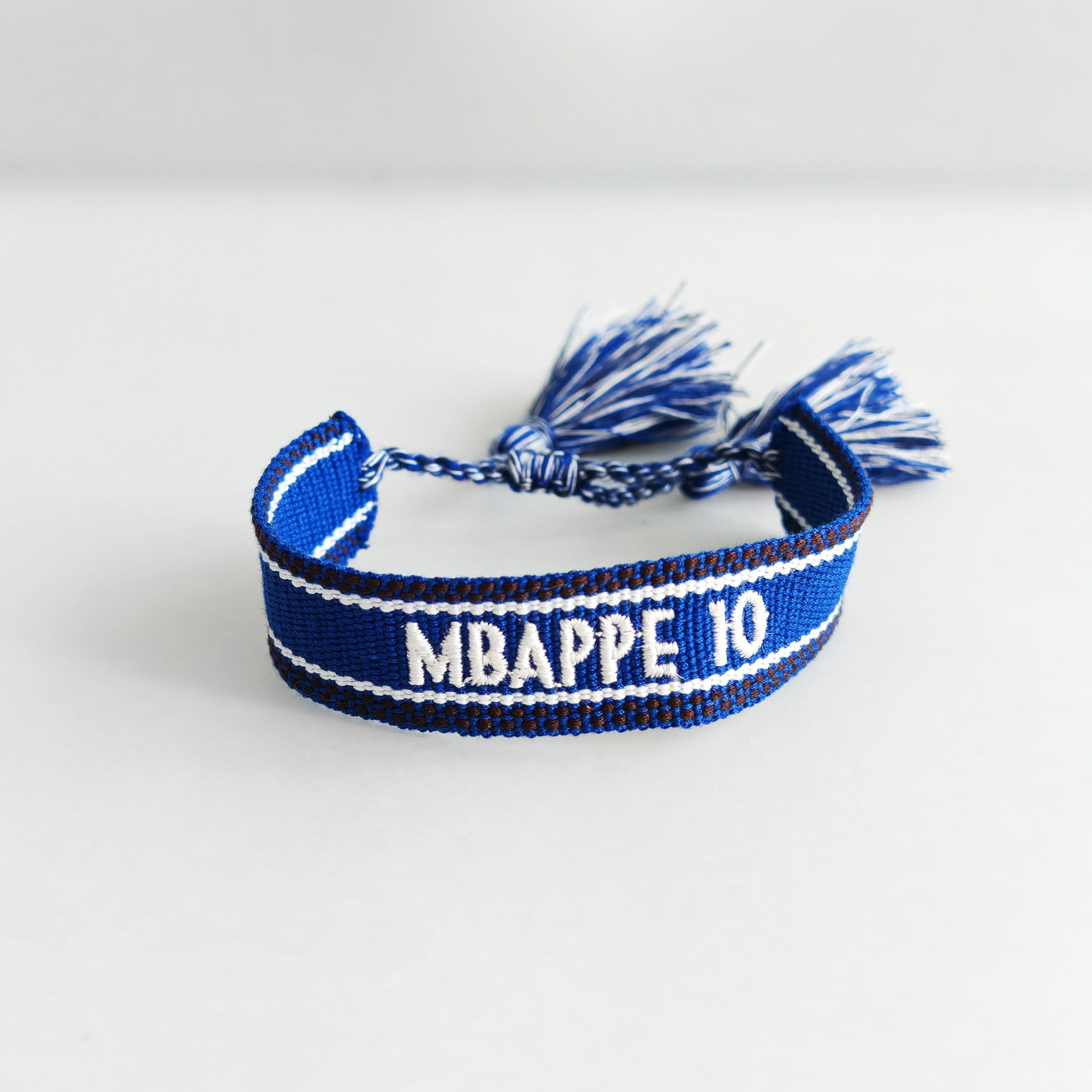 12 Bracelets De Football – Cordes à Main Réglables, Tissées – Imperméables – Noir – Accessoire Supporter équipe