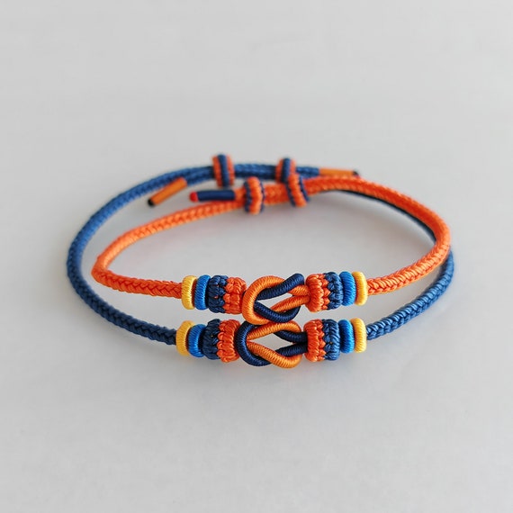 2 Braccialetti Tibetani Intrecciati A Mano – Portafortuna Rosso E Nero Regolabili | Amicizia E Protezione
