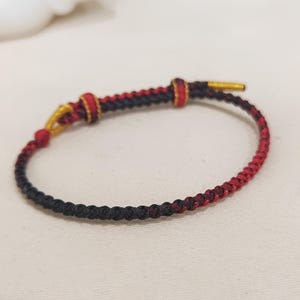 Handmade Buddhist Rope Woven Friendship Bracelets for Women Men Tibetan Knots Waterproof Surfer Bracelet Braided Bracelet Luck Gifts For Her
