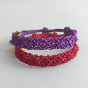 Buddhist Tibetan bracelet Men&#39;s and Women&#39;s Adjustable waterproof wrap bracelet rope Knot Minimalist Handmade Woven bracelet With Egypt Bead