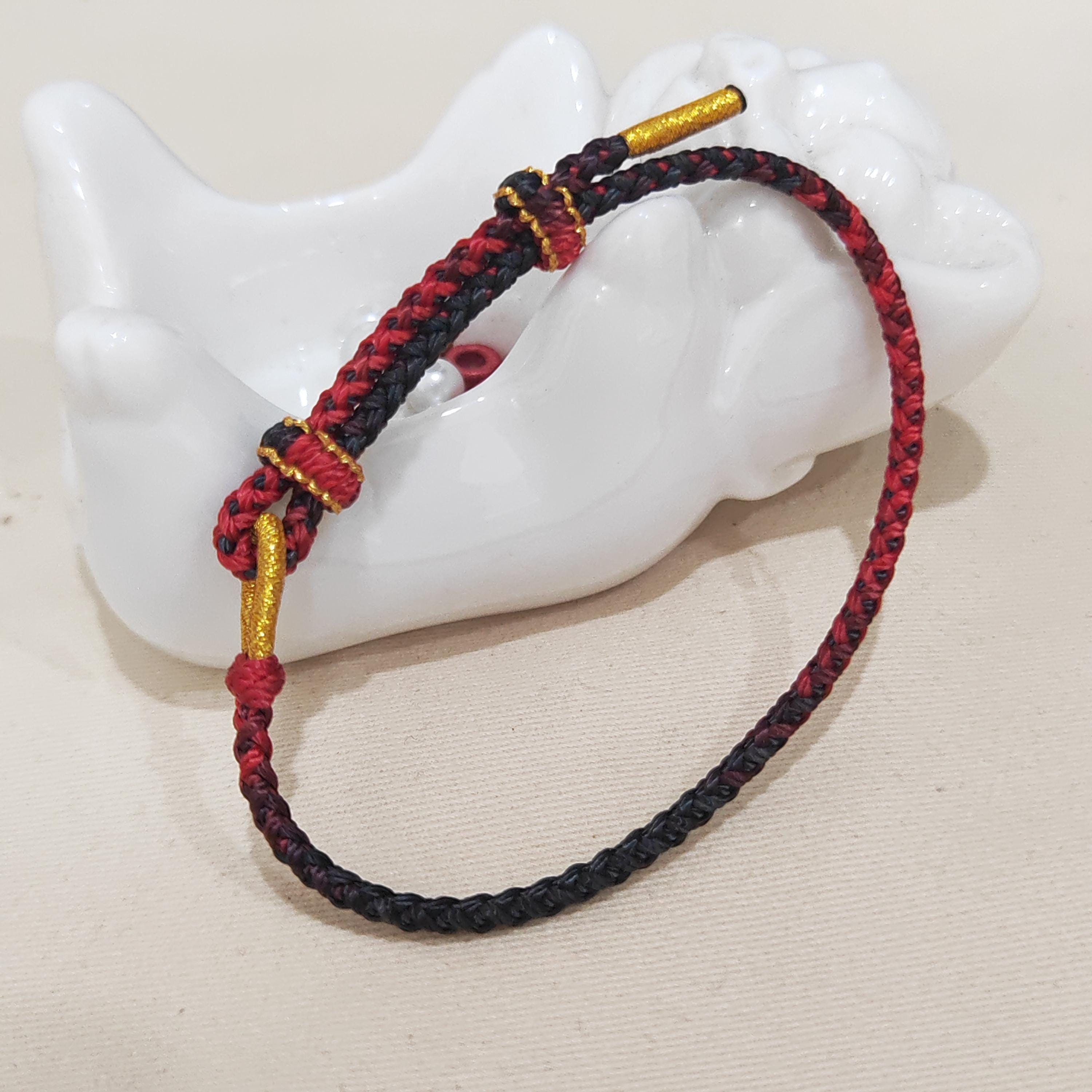 Braccialetti intrecciati fatti a mano con corda colorata Donna Uomo Braccialetti con corda fortunata buddista tibetana Braccialetti Gioielli di amicizia Regali  36
