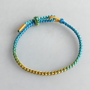 Lucky Rope Bracelet or Anklet for Men or Women Surf Waterproof braided Tibetan Knots protection bracelet yoga Minimalist Friendship Bracelet