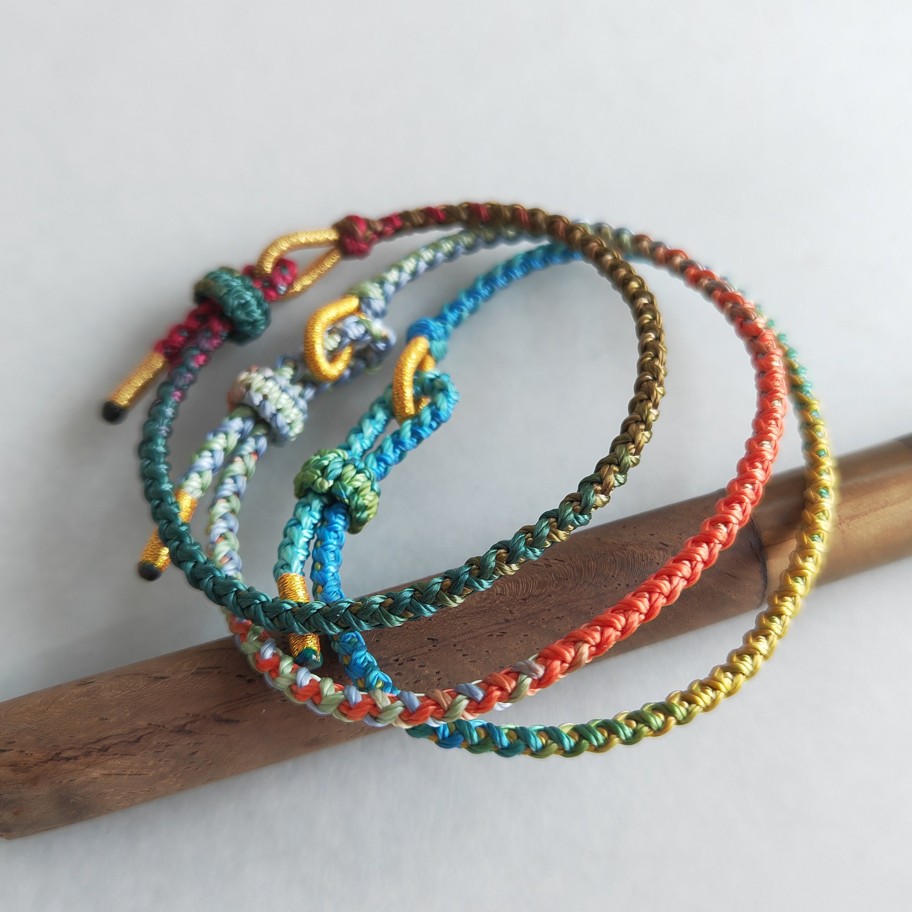 Bracciale buddista tibetano Braccialetti con ciond... – Grandado