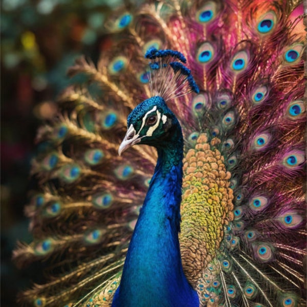 Exquisite Printable Peacock Pictures for Sale - Vibrant Art Prints for Home Decor