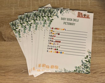 Baby Shower Game (27 Cards)