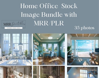 Banco de imagens com direitos de revenda mestre, banco de imagens com tema de home office, imagens de marketing sem rosto com PLR, banco de imagens DFY,