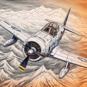 Corsair Coloring Print | Instant Download | Unlimited Prints