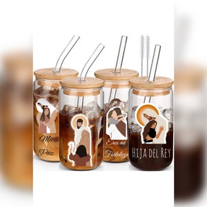 Vaso Cristiano. Promesas De Dios para mi- 16oz vaso