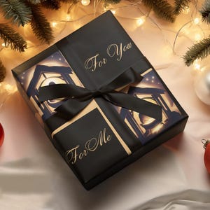 Religious Wrapping Papers, Christian Gift Wrap, Jesus Theme Christmas Presents, Holiday Gift Wrap, Religious Occasion Wrapping Paper,