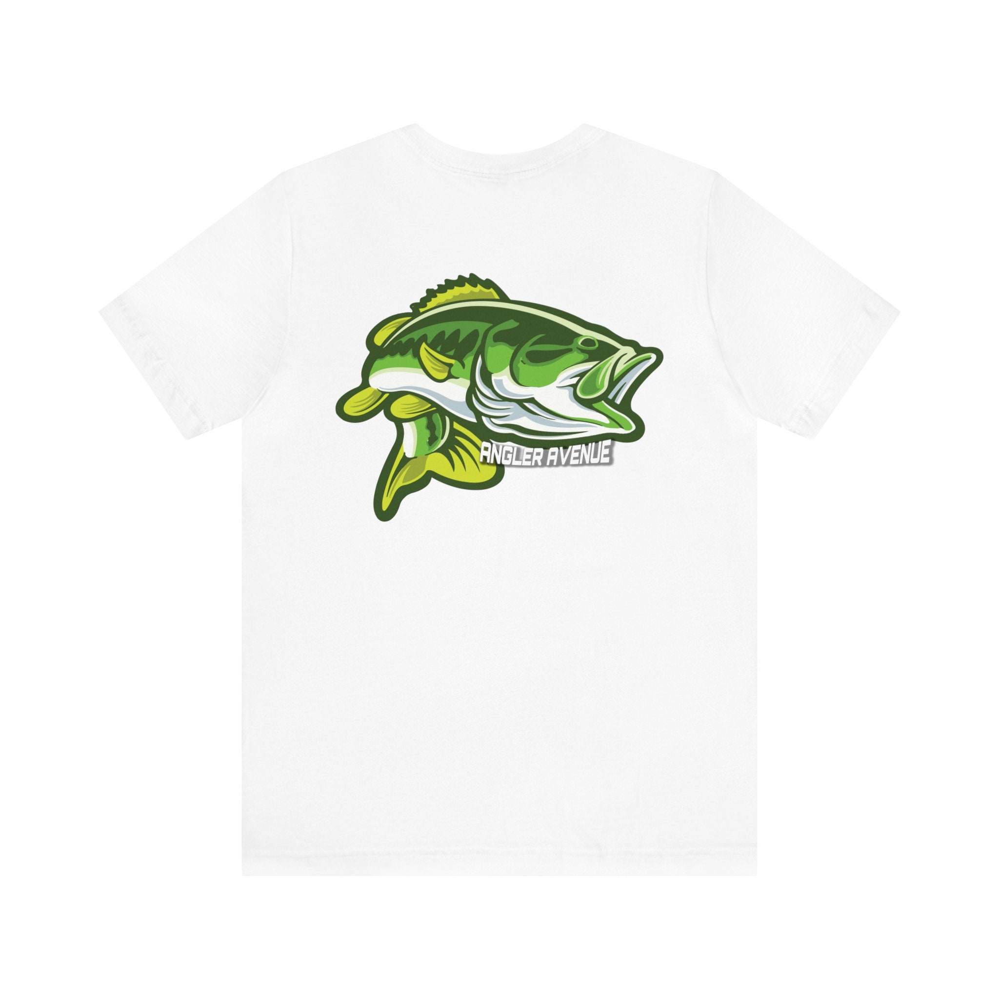 Angler Avenue Bass Tshirt Etsy
