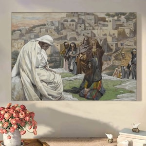 The Life Of Our Lord Jesus Christ Canvas Jesus Christ Wall Art Canvas Picture Jesus Home Decor God Canvas Prints Jesus Canvas Wall Art God