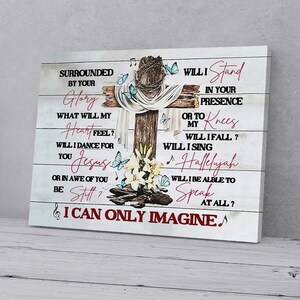 Butterfly Cross Canvas Prints Jesus Christ Wall Art Canvas Picture Jesus Home Decor God Canvas Prints Jesus Canvas Art Christian Wall Art