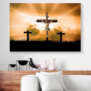 Jesus Cross Canvas Prints Jesus Christ Wall Art Canvas Picture Jesus Home Decor God Canvas Prints Jesus Canvas Art Christian Wall Art