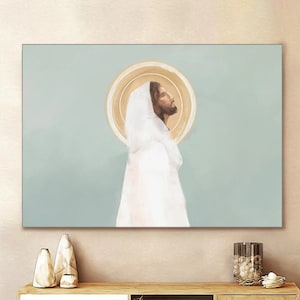 Jesus Christ Canvas Jesus Christ Wall Art Canvas Picture Jesus Home Decor God Canvas Prints Jesus Canvas Wall Art God Canvas God