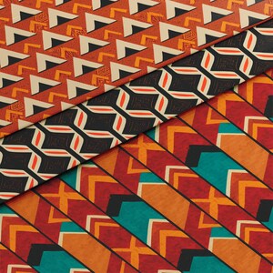 10 motifs tribaux sans soudure inspirés de la culture africaine, vecteur, SVG, téléchargement numérique