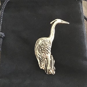 Kormoran Sliver Pewter Pin Anstecker mit Geschenktüte
