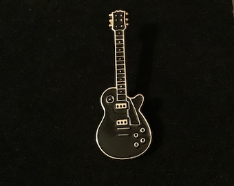 Cute Electric Guitar Pin Badge With Gift Bag