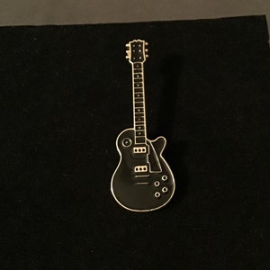 Cute Electric Guitar Pin Badge With Gift Bag image 1