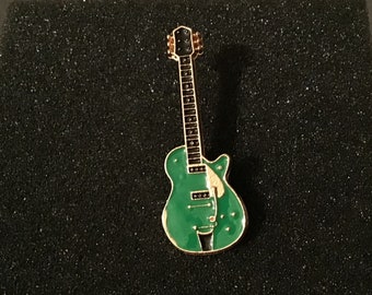 Cute Electric Guitar Pin Badge With Gift Bag