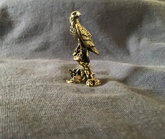 真鍮製鷲の置物像 ギフトバッグ付き - Etsy 日本