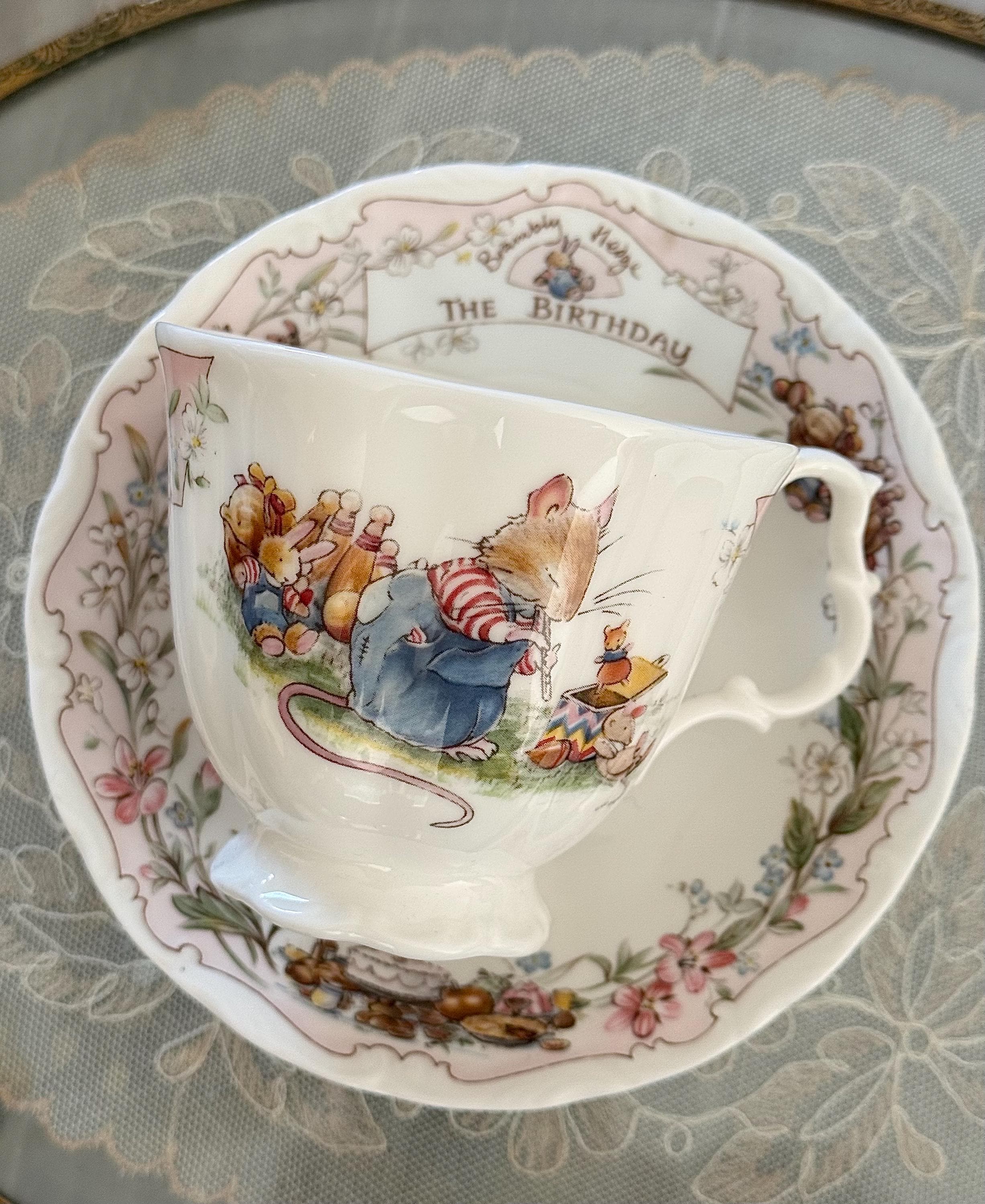 Royal Doulton Brambly Hedge the Birthday - Etsy