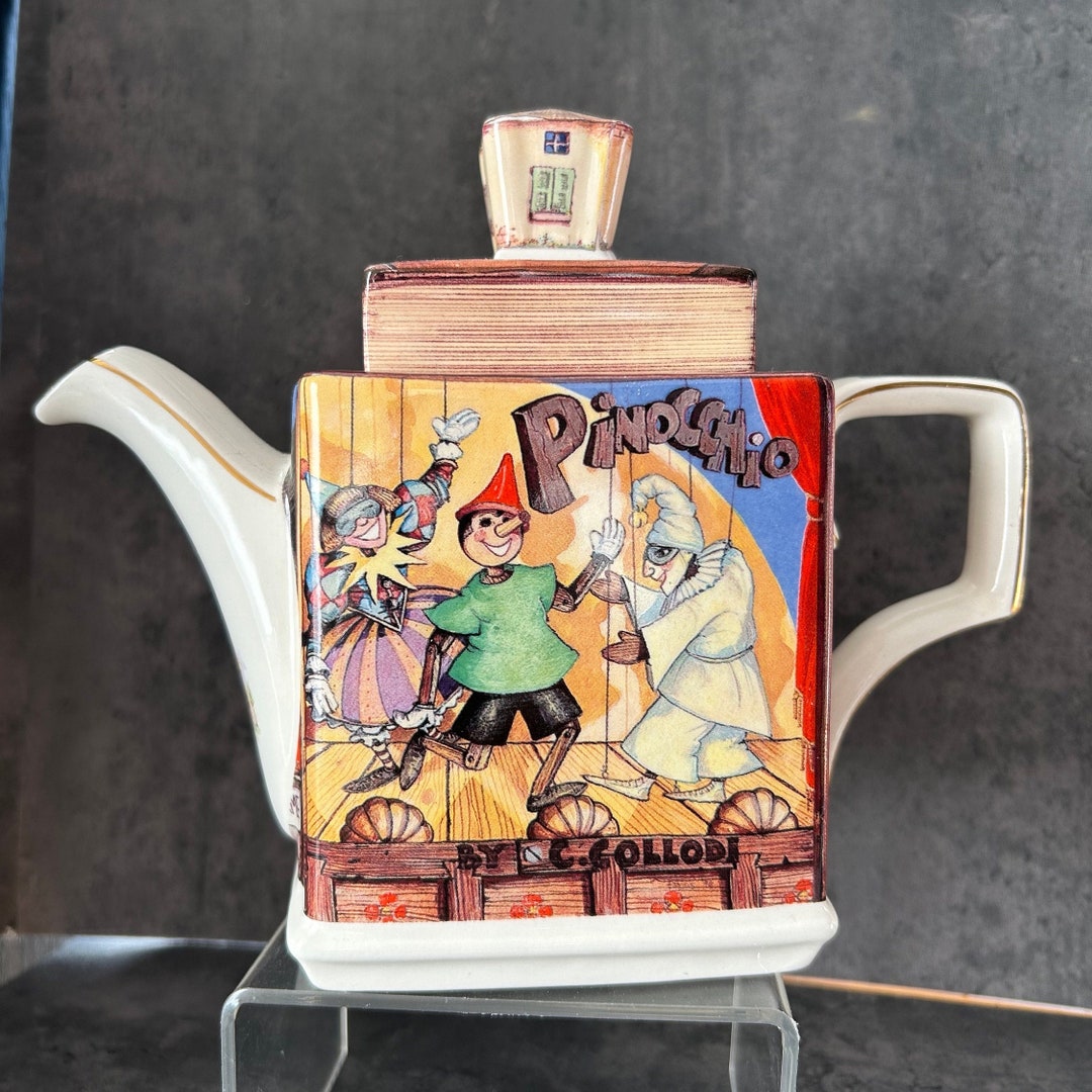 Rare Sadler PINOCCHIO Teapot. Sadler Classic Stories Etsy