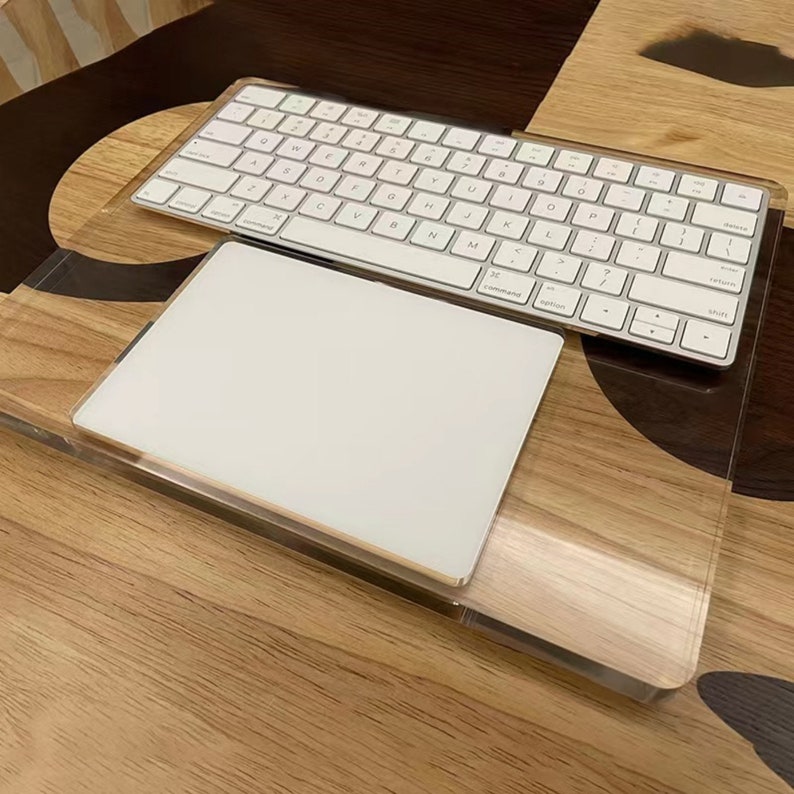 Apple Keyboard Trackpad Tray 2in1 Handmade Apple Magic Keyboard