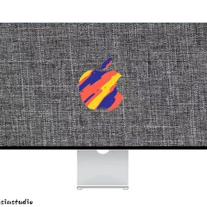 Wool Felt Cover for iMac 21.5In|24In|27In Monitor Case Anti Dust Handmade Studio Display Sleeve Minimalist