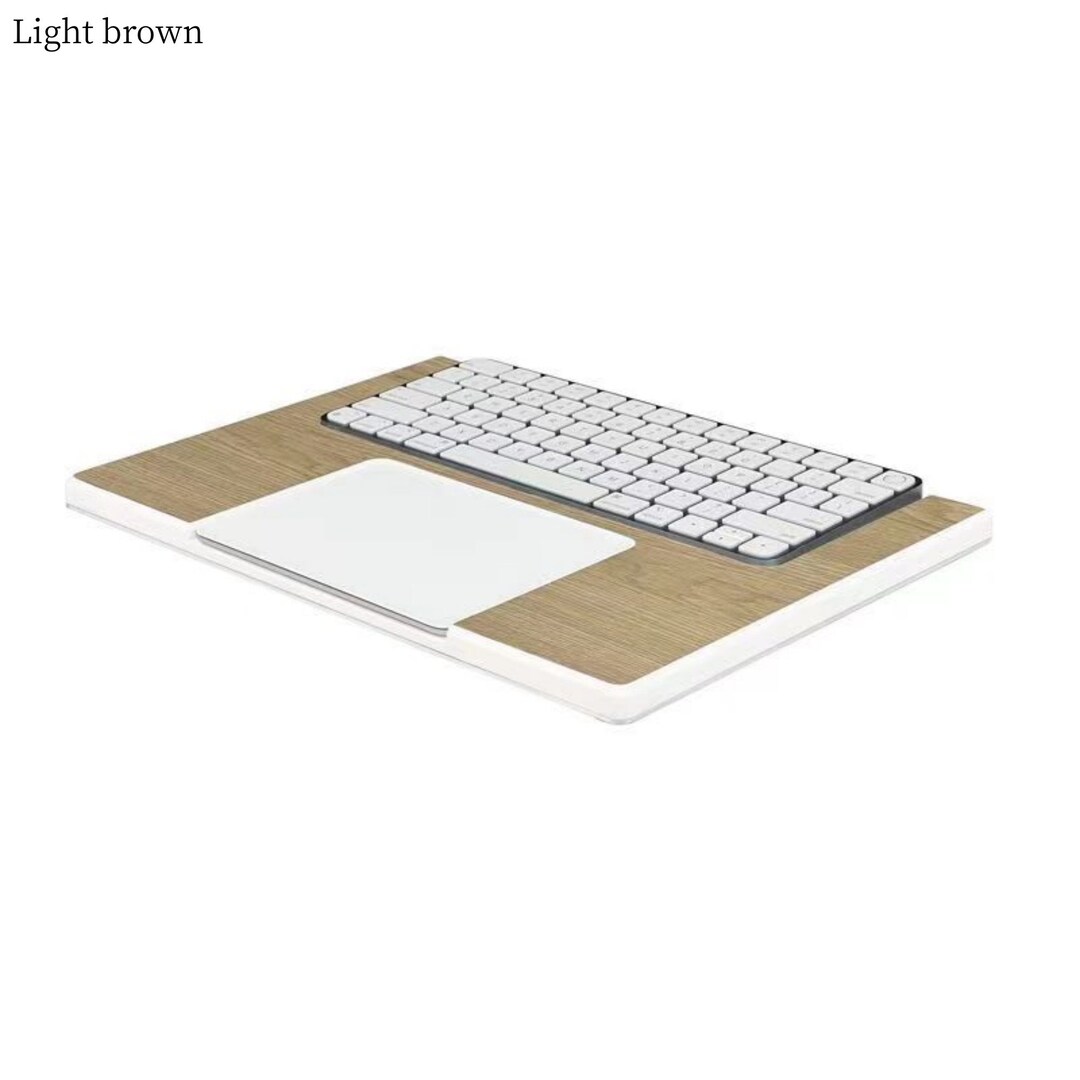 Apple Magic Keyboard Tray Wooden Texture Magic Touch Trackpad Etsy