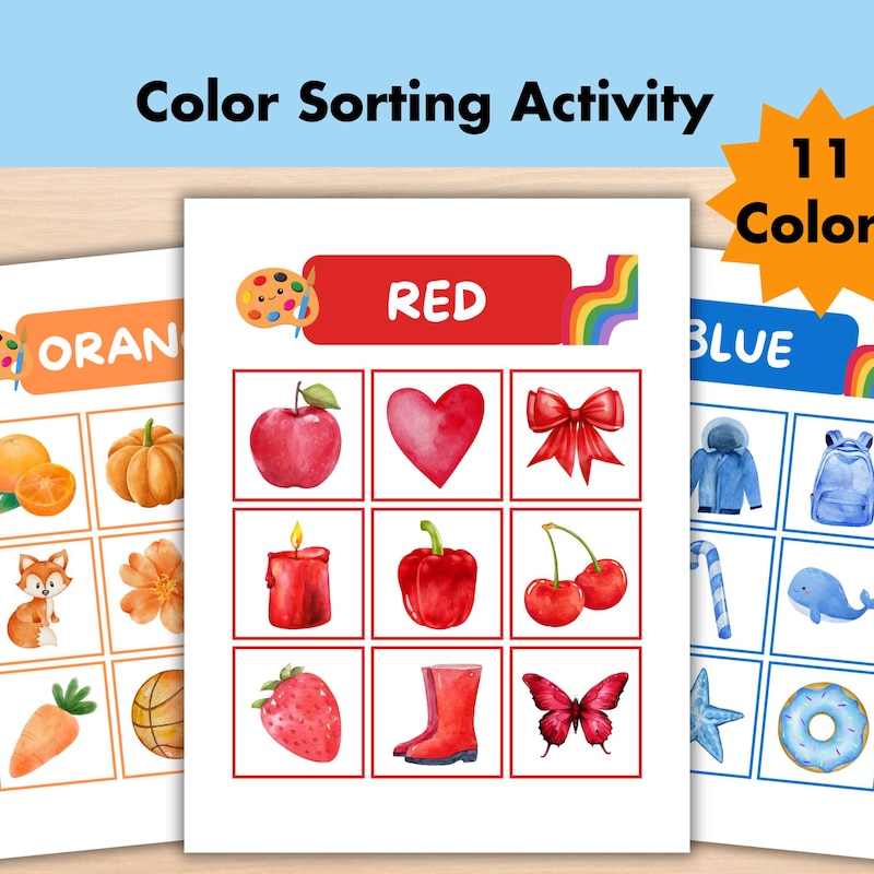 Color Sorting - Etsy