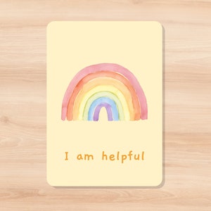 32 Affirmation Cards for Kids Printable Positive Affirmation Montessori ...