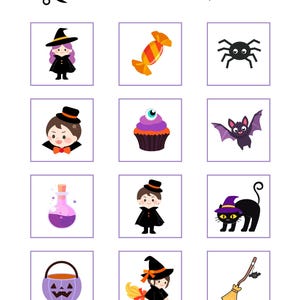 Pattern Worksheets, What Comes Next Game, Halloween Printable Busy Book ...