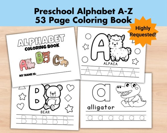 Alphabet Coloring Pages, Preschool Coloring Pages, Abc Coloring Pages, Preschool Activity, Preschool Printable Worksheet, Preschool Letters