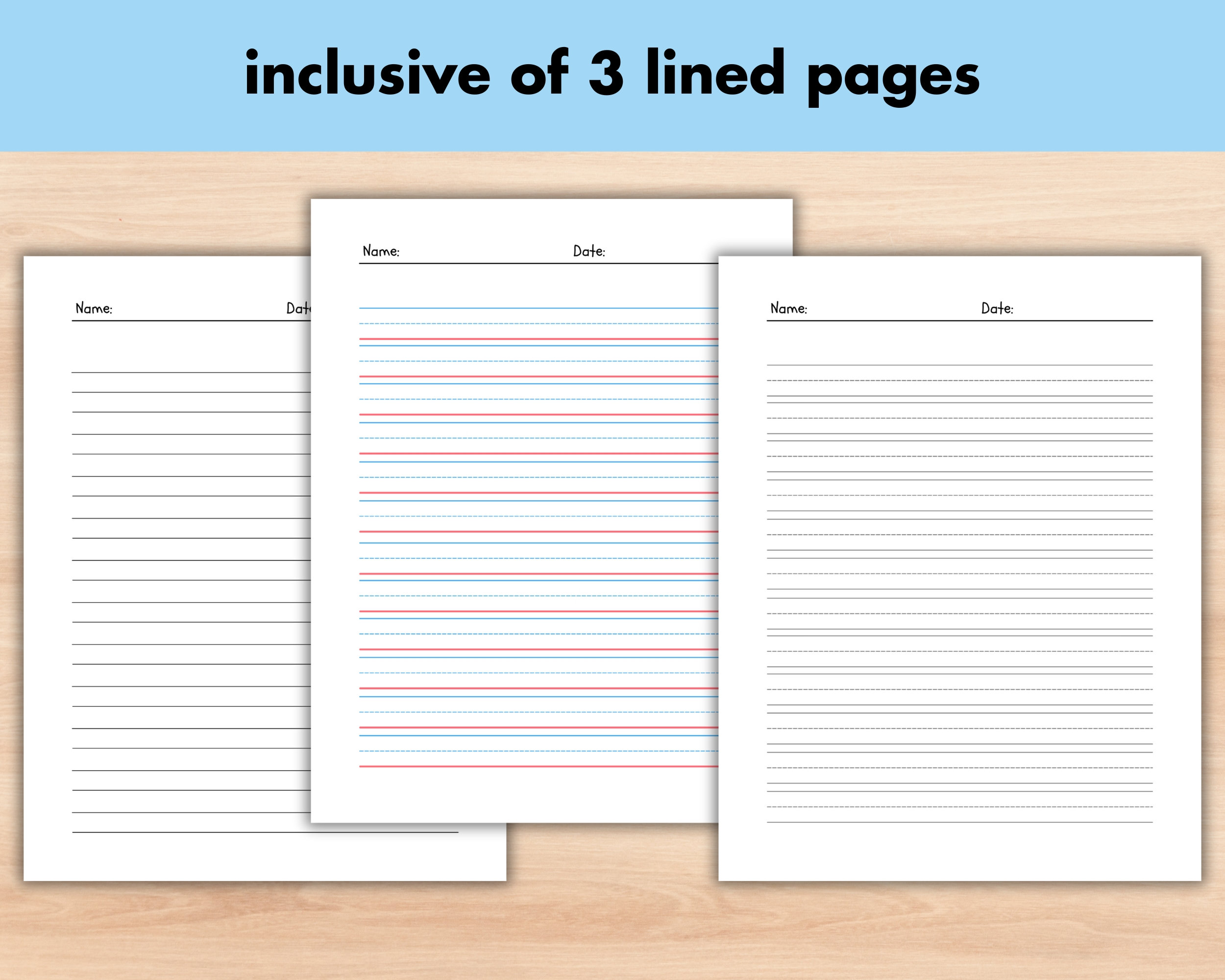 26 Trace the Words Worksheet, Printable Writing Activity, KG1 to Grade ...