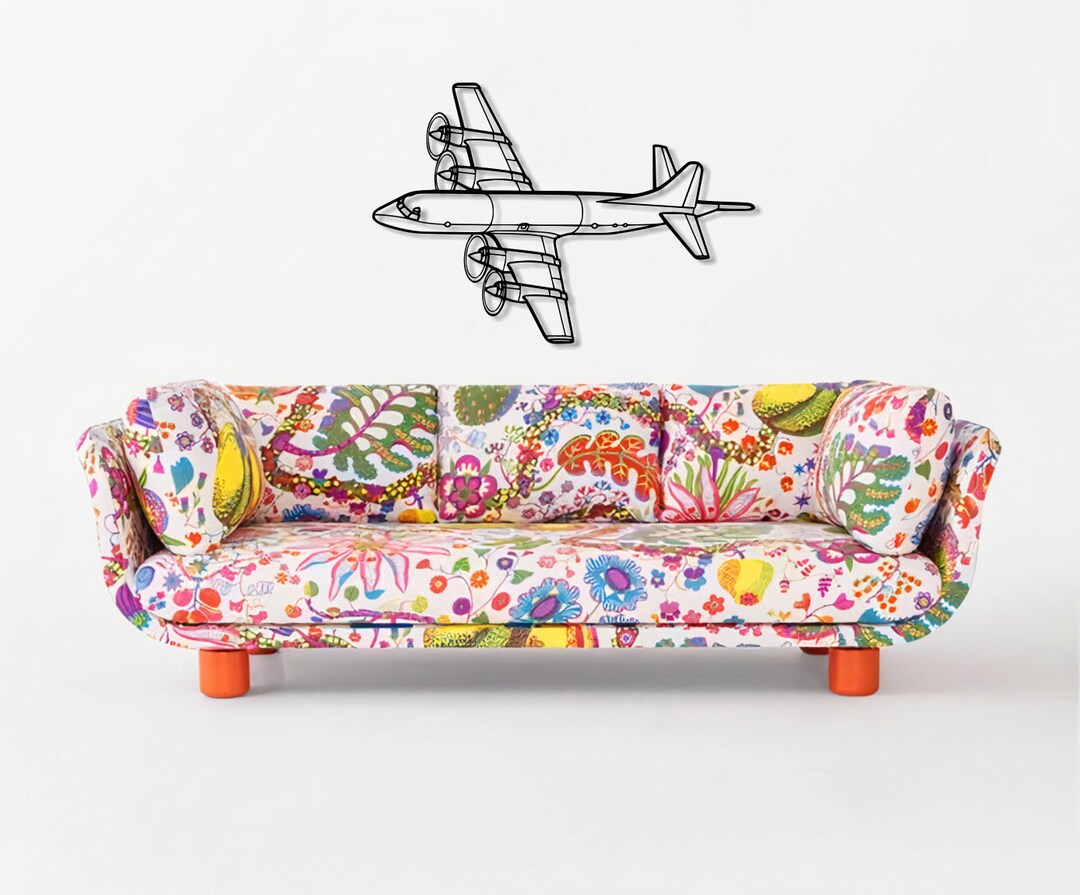 Plaque Murale Vintage En Aluminium – Forme Avion – 30,5 X 20,3 Cm – Décoration Garage, Bar, Salon – Style Rétro - 2