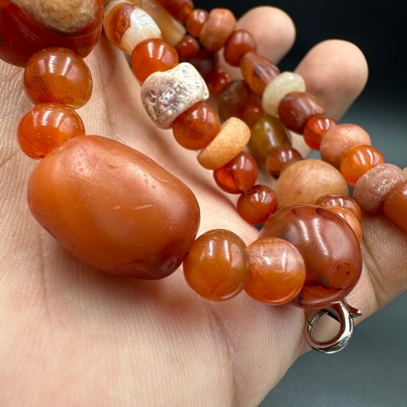 Old Ancient Roman's Dynasty Red Carnelian Agate J… - image 9