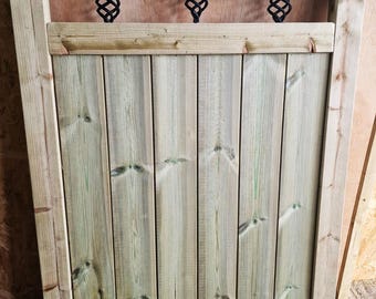 Wooden TVG Garden Gate Pedestrian Gate Wooden Pressure Treated
