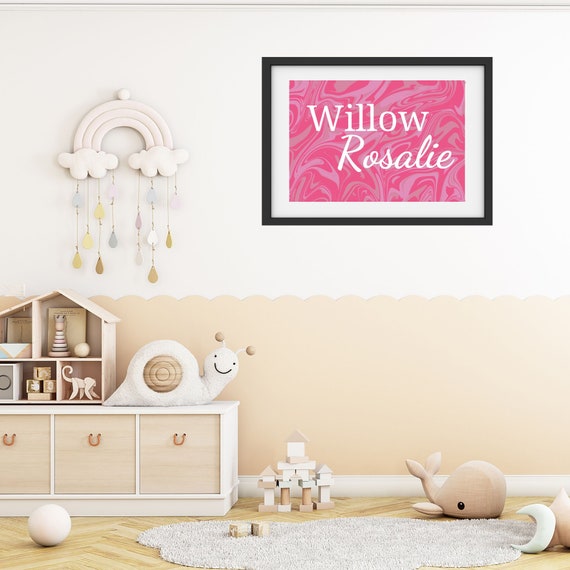 Camille Baby Name Meaning Baby Names Nursery Sign Girl Names Printables  Instant Digital Downloads